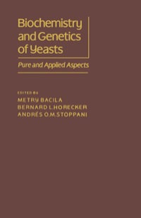 Cover image: Biochemistry and Genetics of Yeast: Pure and Applied Aspect 9780120712502