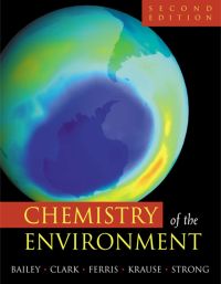 Immagine di copertina: Chemistry of the Environment 2nd edition 9780120734610