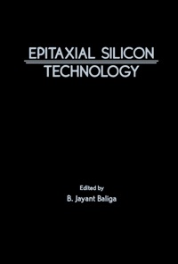 Cover image: Epitaxial Silicon Technology 9780120771202