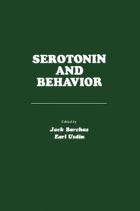 Imagen de portada: Serotonin and Behavior 1st edition 9780120781508