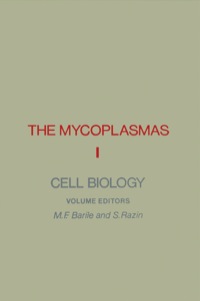 Titelbild: The Mycoplasmas V1: Cell Biology 1st edition 9780120784011