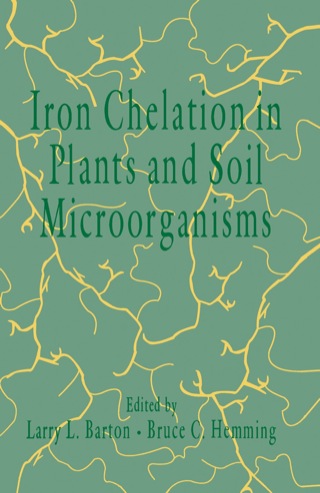 Cover image: Iron Chelation in Plants and Soil Microorganisms 9780120798704
