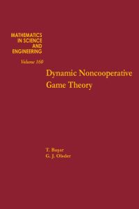 Titelbild: Dynamic noncooperative game theory 9780120802203