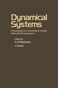 Titelbild: Dynamical Systems: Proceedings of a University of Florida International Symposium 9780120837502