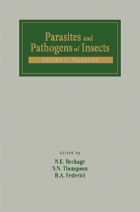 صورة الغلاف: Parasites and Pathogens of Insects: Parasites 9780120844418