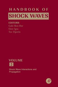 Omslagafbeelding: Handbook of Shock Waves, Three Volume Set 9780120864300