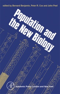 Cover image: Population and the New Biology 9780120883400