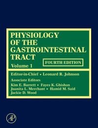 صورة الغلاف: Physiology of the Gastrointestinal Tract 4th edition 9780120883943