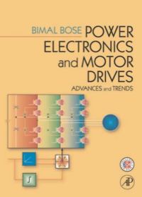 Cover image: Power Electronics And Motor Drives: Advances and Trends 9780120884056