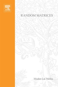 Cover image: Random Matrices 3rd edition 9780120884094