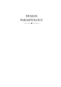 Cover image: Human Parasitology 3rd edition 9780120884681