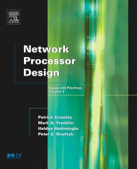Cover image: Network Processor Design: Issues and Practices, Volume 3 9780120884766