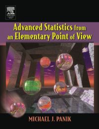 Omslagafbeelding: Advanced Statistics from an Elementary Point of View 9780120884940