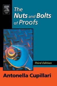 Imagen de portada: The Nuts and Bolts of Proofs: An Introduction to Mathematical Proofs 3rd edition 9780120885091