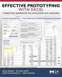صورة الغلاف: Effective Prototyping with Excel: A practical handbook for developers and designers 9780120885824