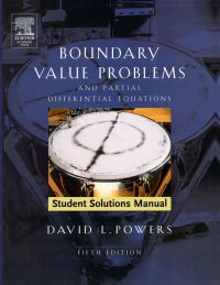 表紙画像: Student Solutions Manual to Boundary Value Problems: and Partial Differential Equations 5th edition 9780120885862