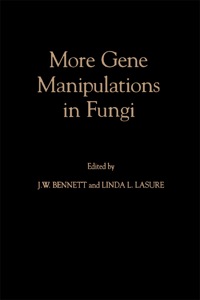 Omslagafbeelding: More Gene Manipulations in Fungi 9780120886425