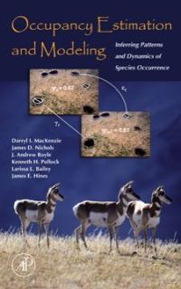 Titelbild: Occupancy Estimation and Modeling: Inferring Patterns and Dynamics of Species Occurrence 9780120887668