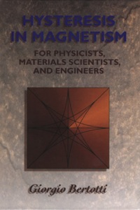 Immagine di copertina: Hysteresis in Magnetism: For Physicists, Materials Scientists, and Engineers 9780120932702