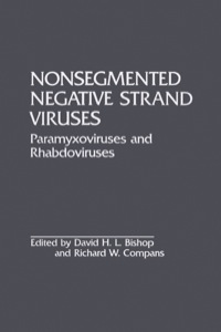 صورة الغلاف: Nonsegmented Negative Strand Viruses: Paramyxoviruses and Rhabdoviruses 1st edition 9780121024802