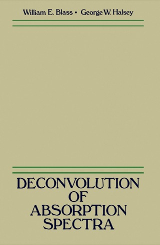Cover image: Deconvolution of Absorption Spectra 1st edition 9780121046507