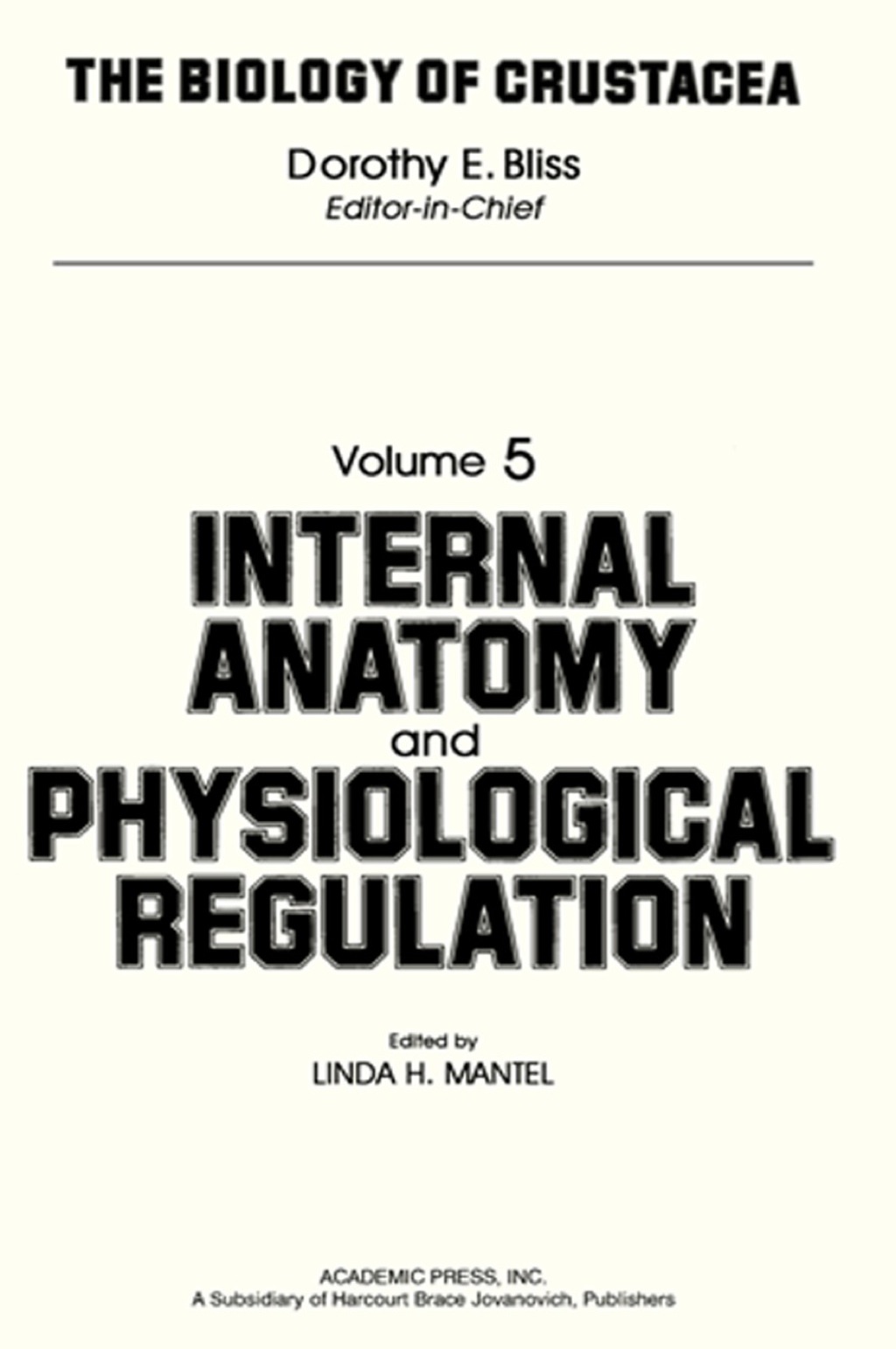 Internal Anatomy and Physiological Regulation 1st Edition