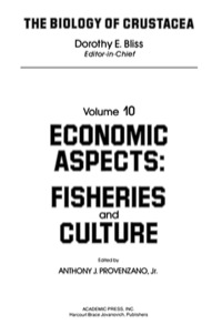 Imagen de portada: Economic Aspects: Fisheries and Culture 1st edition 9780121064105