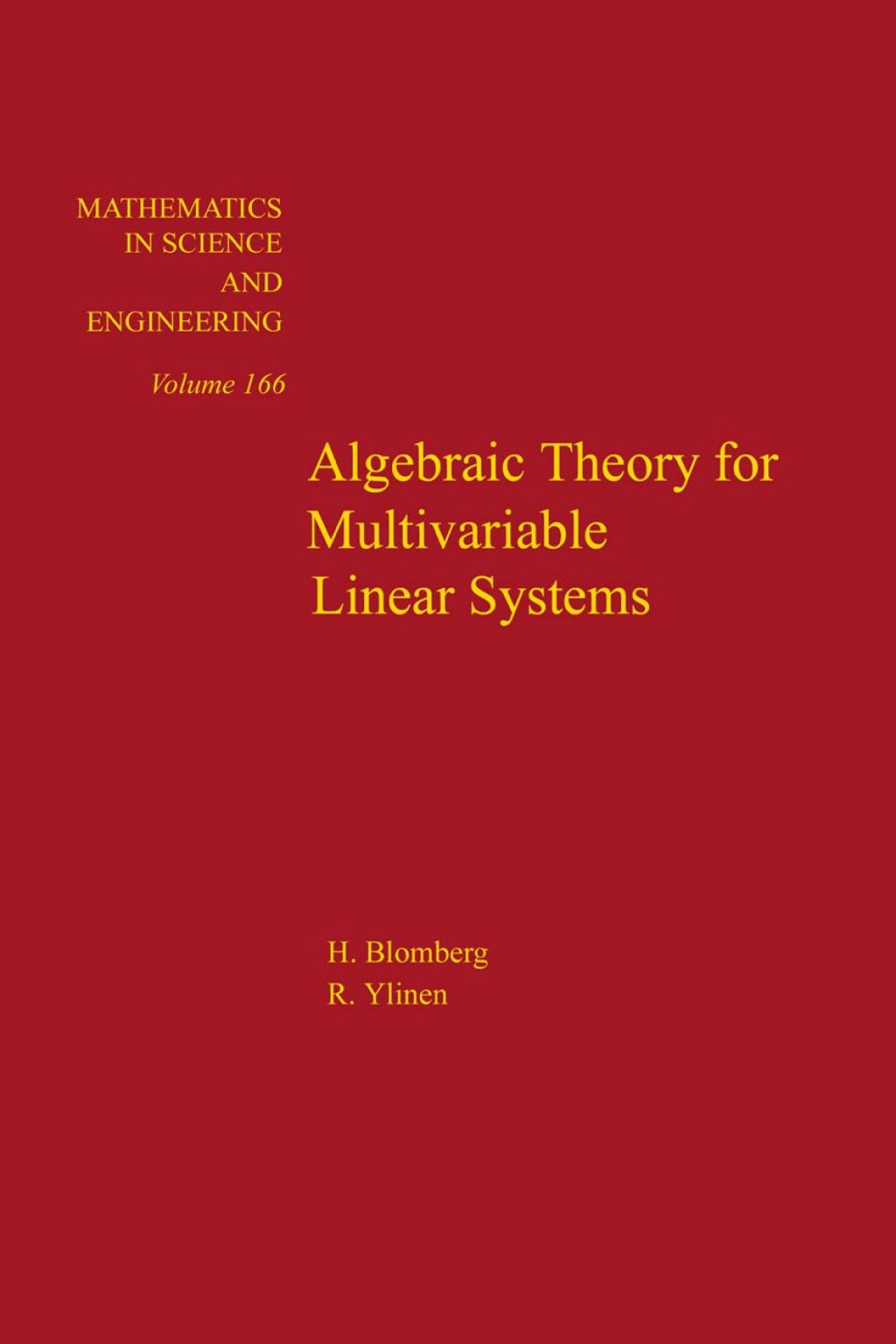 Algebraic theory for multivariable linear systems
