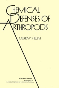 صورة الغلاف: Chemical Defenses of Arthropods 1st edition 9780121083809