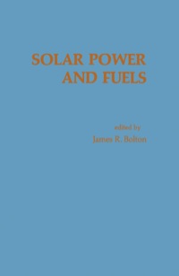 Cover image: Solar Power And Fuels 9780121123505