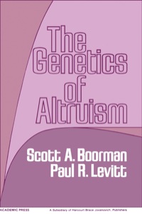 Cover image: The Genetics Of Altruism 1st edition 9780121156503