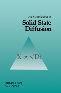 表紙画像: An Introduction to Solid State Diffusion 9780121184254