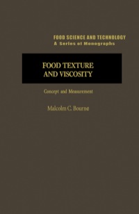 Cover image: Food Texture and Viscosity: Concept and Measurement 1st edition 9780121190804