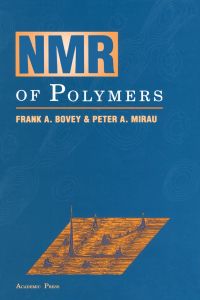 Cover image: NMR of Polymers 9780121197650