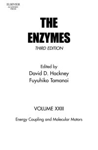Imagen de portada: Energy Coupling and Molecular Motors 3rd edition 9780121227241