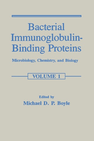 Cover image: Bacterial Immunoglobulin-binding Proteins V1 9780121230111
