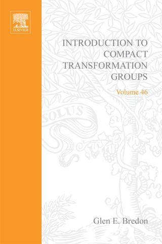 Imagen de portada: Introduction to compact transformation groups 9780121288501
