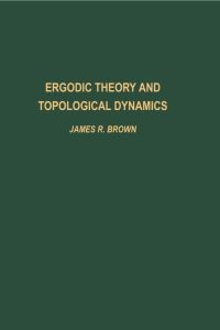 Imagen de portada: Ergodic theory and topological dynamics 9780121371500
