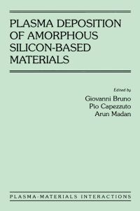 Immagine di copertina: Plasma Deposition of Amorphous Silicon-Based Materials 9780121379407