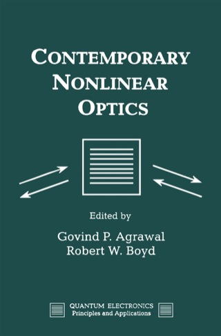 Cover image: Contemporary Nonlinear Optics 9780121451356