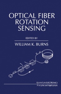 Cover image: Optical Fiber Rotation Sensing 9780121460754