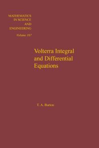 Imagen de portada: Volterra integral and differential equations 9780121473808