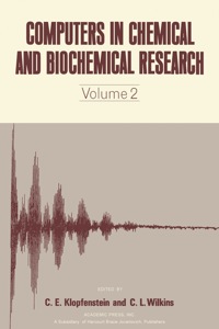 Imagen de portada: Computers in Chemical and Biochemical Research V2 9780121513023