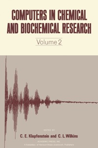 表紙画像: Computers in Chemical and Biochemical Research V2 9780121513023