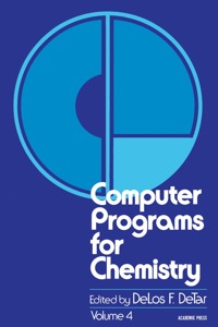 Imagen de portada: Computer programs for chemistry 9780121515041