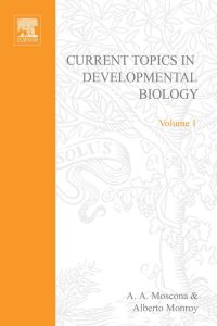 Cover image: CURRENT TOPICS IN DEVELOPMNTL BIOLOGY V1 9780121531010