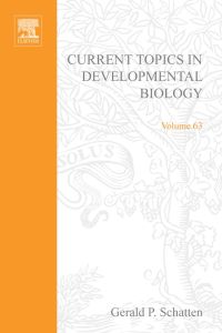 Titelbild: Current Topics in Developmental Biology 9780121531638