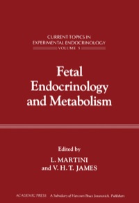 表紙画像: Fetal Endocrinology and Metabolism: Current Topics in Experimental Endocrinology, Vol. 5 9780121532055