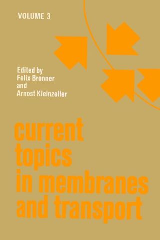 Cover image: CURR TOPICS IN MEMBRANES & TRANSPORT V3 9780121533038