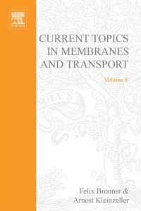 Cover image: CURR TOPICS IN MEMBRANES & TRANSPORT V8 9780121533083